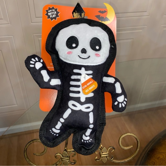 Fringe | Halloween Under My Skin Squeaky/Crinkle Plush Dog Toy 10" - Picture 5 of 6